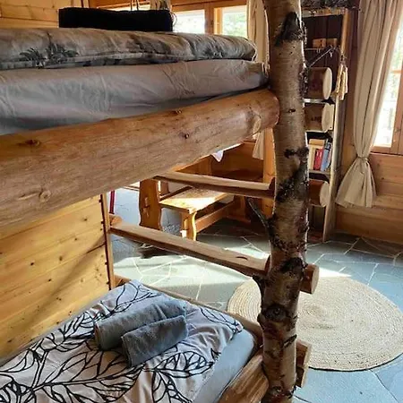 Wilderness Cabin At Huskyfarm Lake View * イバロ