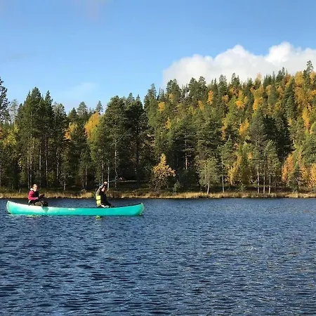 Wilderness Cabin At Huskyfarm Lake View